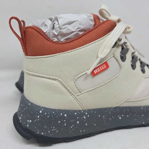 New women's 7.5 REI Trailmade waterproof hiking boots in Whitecap Gray / Rust - Picture 5 of 10